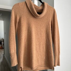 Cozy Tan Women's Sweater - 100% Cashmere